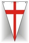 England Saint Georges Cross bunting - free to download
