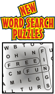 NEW FREE Word Search Puzzles