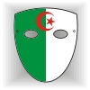 Algeria flag face mask
